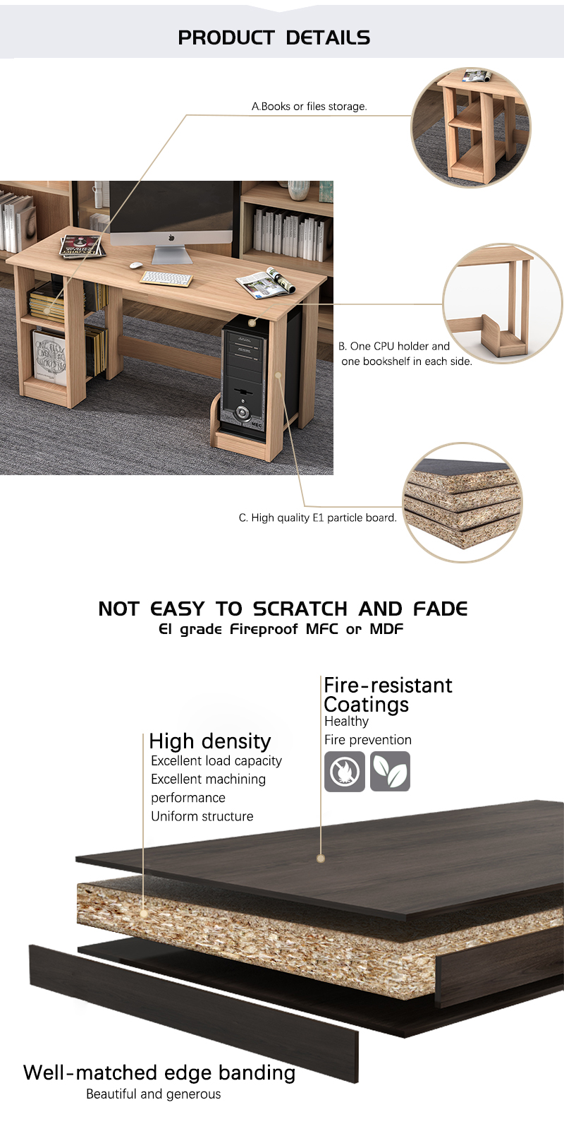 china office furniture office desk