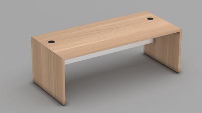Thick top desk