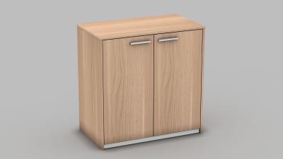Storage cupboards with doors