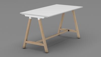 Dry Bar Table with foot rest