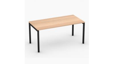 office desk with Metal feet China office furniture wood frame desks