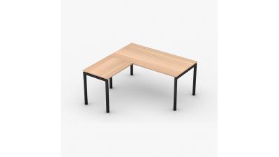 china workstation office desk with file cabinet home office table China office furniture U-LINNER-WSML1616