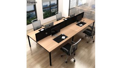 China bench workstation with screens China office workstation For 4 people can be 4,6, 8 …...seats